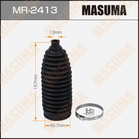 Steering gear boot Masuma (plastic), MR-2413