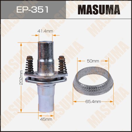 Damper connections Masuma 45x205, EP-351