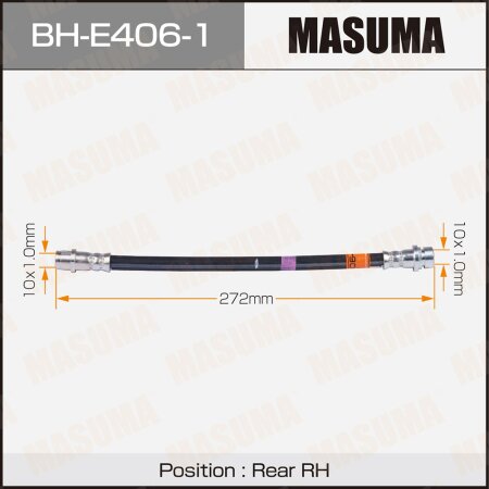 Brake hose Masuma, BH-E406-1