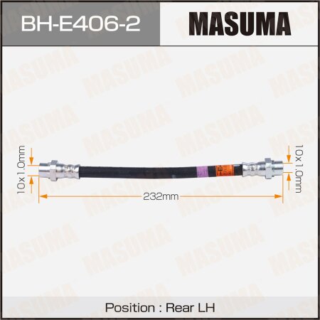 Brake hose Masuma, BH-E406-2