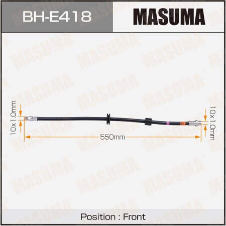 Brake hose Masuma, BH-E418