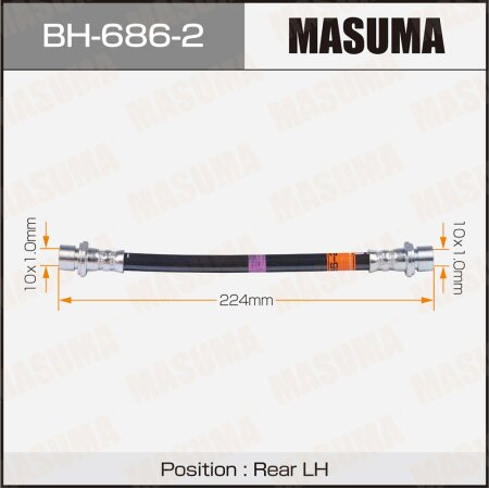 Brake hose Masuma, BH-686-2