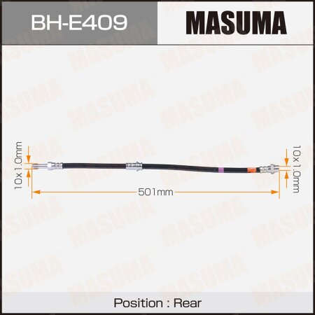 Brake hose Masuma, BH-E409