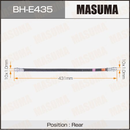 Brake hose Masuma, BH-E435