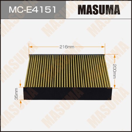 Cabin air filter Masuma, MC-E4151