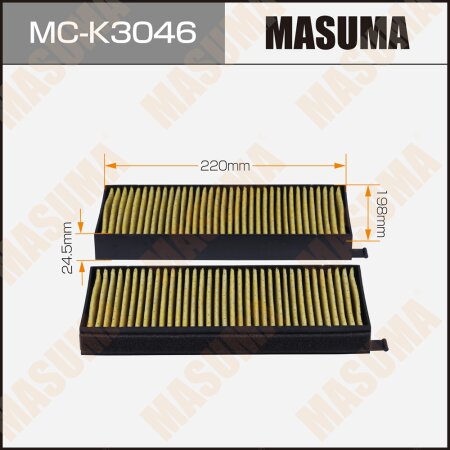 Cabin air filter Masuma, MC-K3046