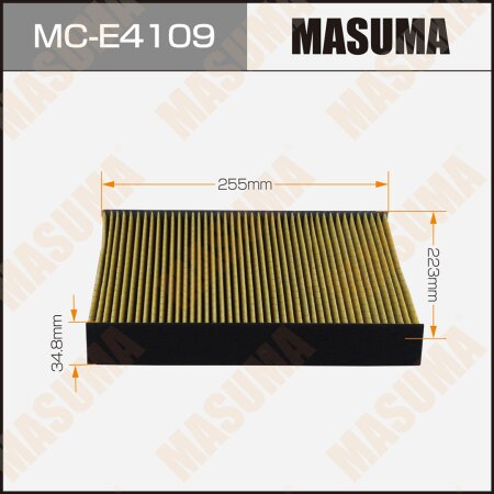 Cabin air filter Masuma, MC-E4109