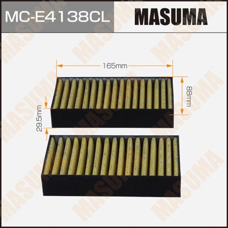 Cabin air filter Masuma charcoal, MC-E4138CL