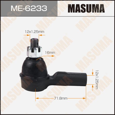 Tie rod end Masuma, ME-6233