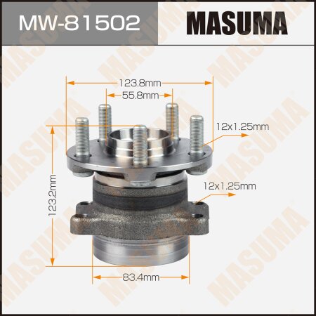 Wheel hub assembly Masuma, MW-81502