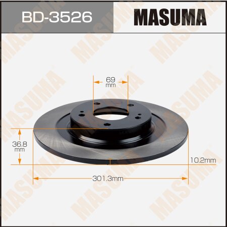 Brake disk Masuma, BD-3526