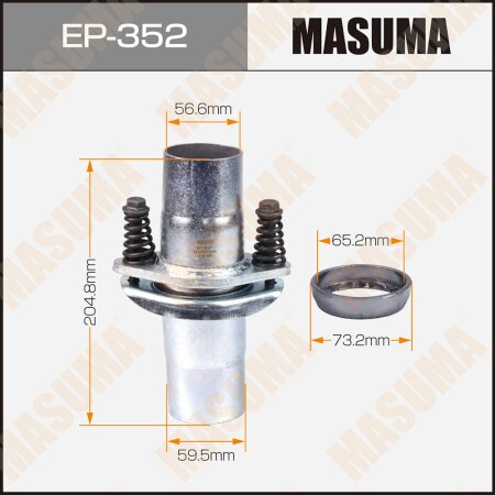 Damper connections Masuma 60x205, EP-352