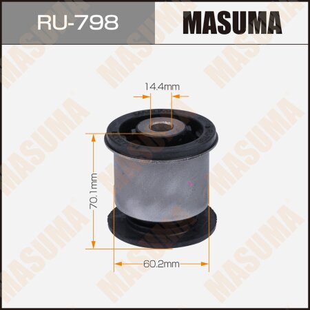 Silent block suspension bush Masuma, RU-798