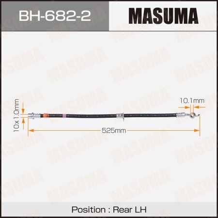 Brake hose Masuma, BH-682-2