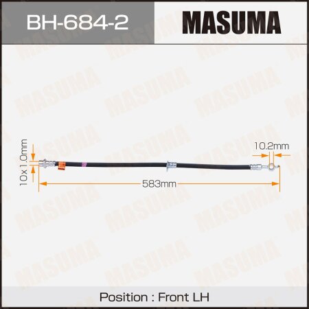 Brake hose Masuma, BH-684-2