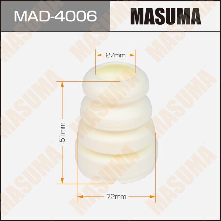 Shock absorber bump stop Masuma, 27x72x51, MAD-4006