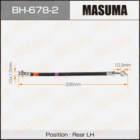 Brake hose Masuma, BH-678-2