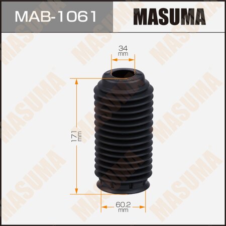 Shock absorber boot Masuma (plastic), MAB-1061