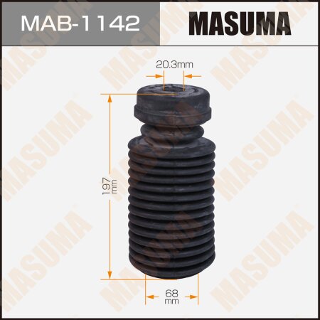 Shock absorber boot Masuma (rubber), MAB-1142