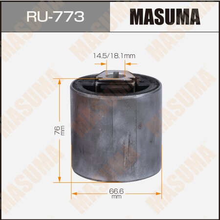 Silent block suspension bush Masuma, RU-773