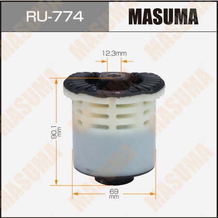 Silent block suspension bush Masuma, RU-774