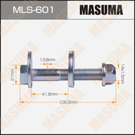 Camber adjustment bolt Masuma, MLS-601