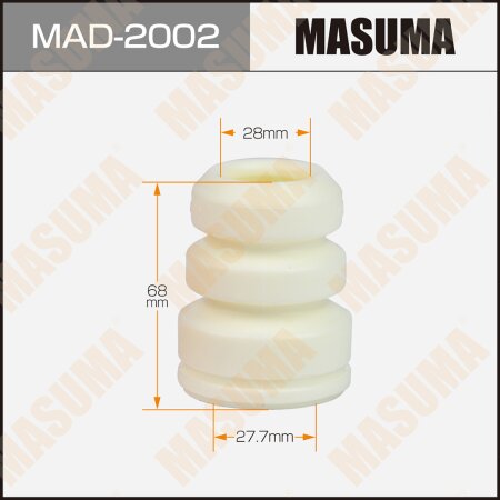 Shock absorber bump stop Masuma, 27.7x28x68, MAD-2002