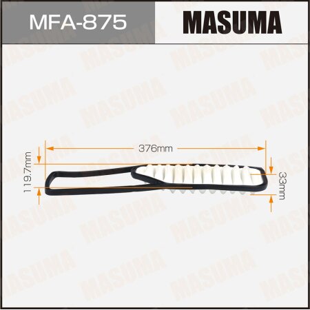 Air filter Masuma, MFA-875