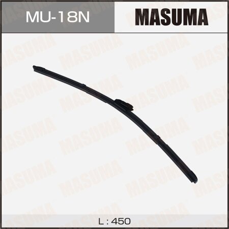 Wiper blade Masuma 18" (450mm) frameless, VATL 5.1 mount, MU-18N