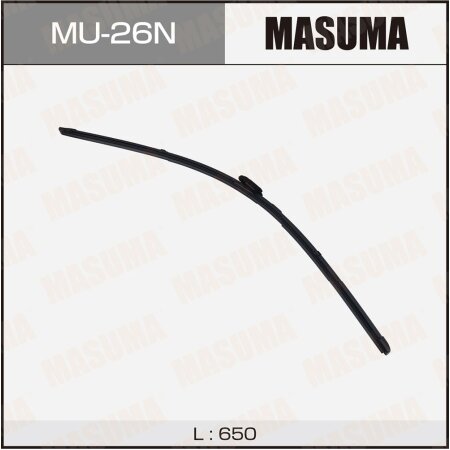 Wiper blade Masuma 26" (650mm) frameless, VATL 5.1 mount, MU-26N