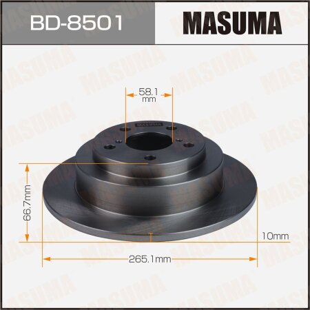 Brake disk Masuma, BD-8501