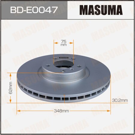 Brake disk Masuma, BD-E0047