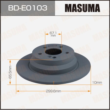 Brake disk Masuma, BD-E0103