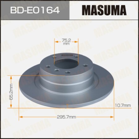 Brake disk Masuma, BD-E0164