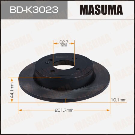 Brake disk Masuma, BD-K3023