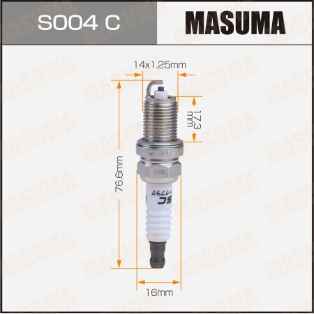 Spark plug nickel BKR5EYA-11(2526) Masuma, S004C