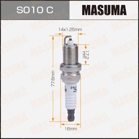 Spark plug nickel ZFR5F-11(2262) Masuma, S010C