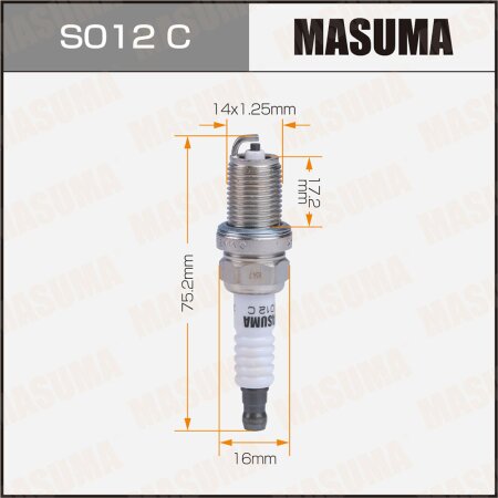 Spark plug nickel BKR6E(6962) Masuma, S012C