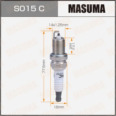 Spark plug nickel ZFR5J-11(5584) Masuma, S015C