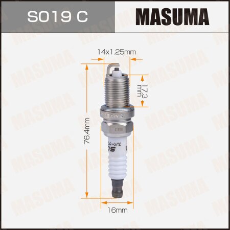 Spark plug nickel BKR5EYA(2087) Masuma, S019C