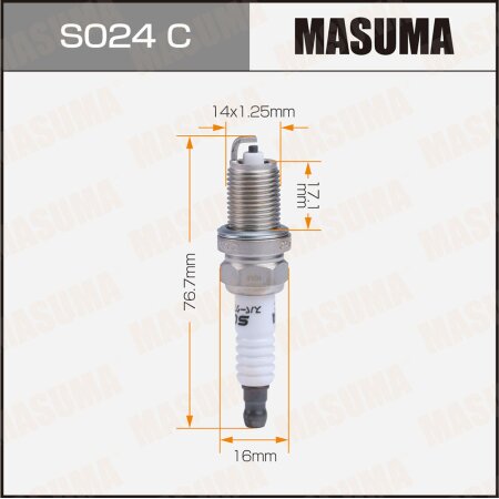 Spark plug nickel BKR6EY-11(4368) Masuma, S024C