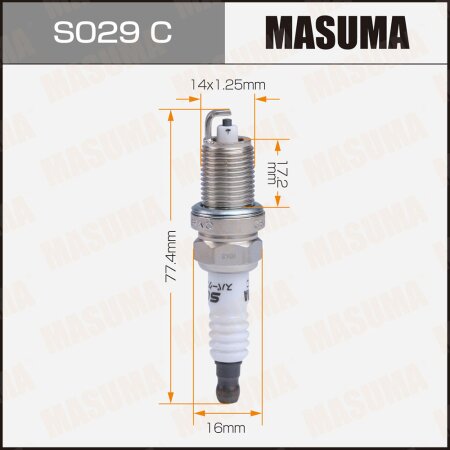 Spark plug nickel ZFR6F-11 (4291) Masuma, S029C