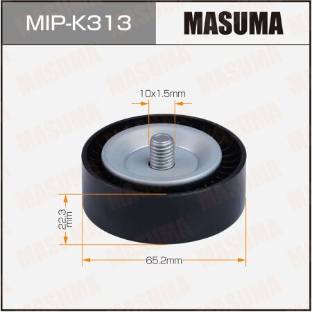 Drive belt idler pulley Masuma, MIP-K313