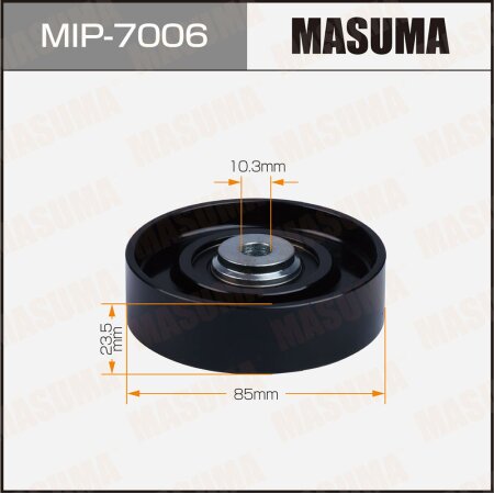 Drive belt idler pulley Masuma, MIP-7006