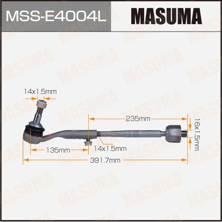 Tie rod end kit Masuma, MSS-E4004L