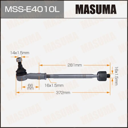 Tie rod end kit Masuma, MSS-E4010L