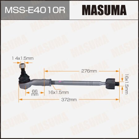 Tie rod end kit Masuma, MSS-E4010R