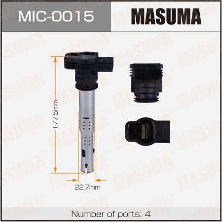 Ignition coil Masuma, MIC-0015
