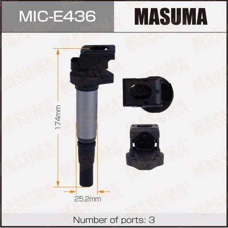 Ignition coil Masuma, MIC-E436