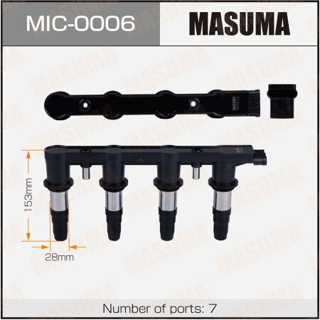 Ignition coil Masuma, MIC-0006